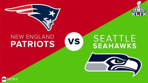 Seattle Seahawks Vs New England Patriots In Superbowl Xlix Live