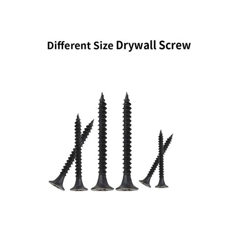 Tianjin Oem Manufacturer Fasteners Self Tapping Drywall Screw Black