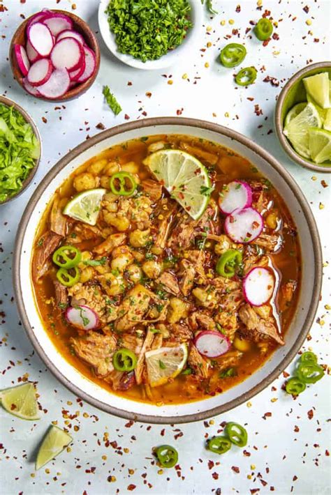 Pozole Rojo Recipe Mexican Red Posole Chili Pepper Madness