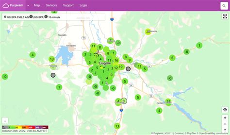 The Air Quality Index Aqi Basics Beyond Lane Regional Air