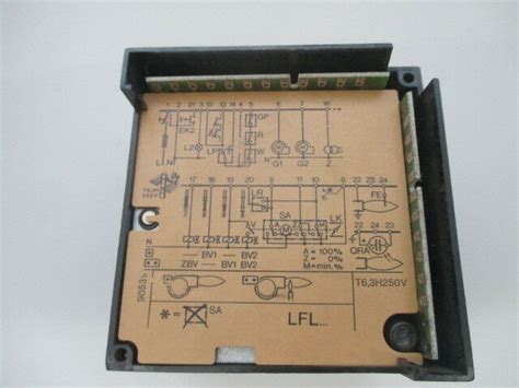 Landis Gyr Lfl V Gas Burner Control Process Industrial