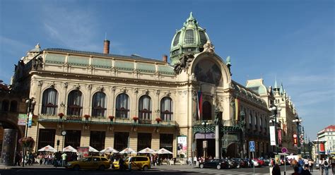 Municipal House in Prague | Copyright-free photo (by M. Vorel) | LibreShot