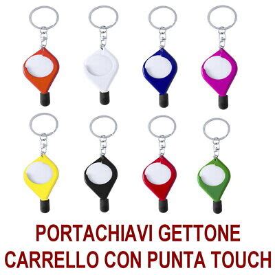 Gettone Universale Carrello Spesa Portachiavi Supermercato Moneta