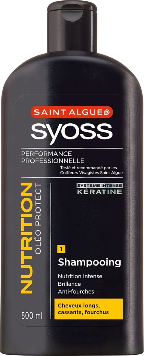 Saint Algue Syoss Shampooing Nutrition Ol O Protect Flacon