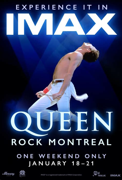 Queen Rock Montreal In IMAX Format Shane S Queen Site