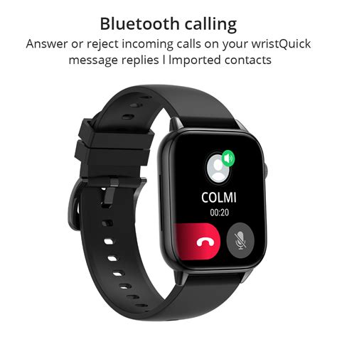 Wholesale 2022 Good Quality Green Strap Smart Watch COLMI C60 1 9inch