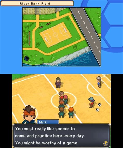 Inazuma Eleven 3ds Eshop Screenshots