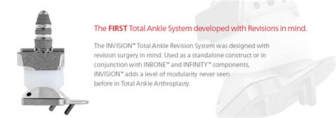 Invision™ Total Ankle Revision System Wright Medical Group