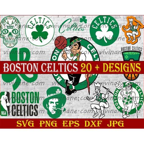 Bundle 12 Files Boston Celtics Basketball Team Svg Boston C Inspire Uplift