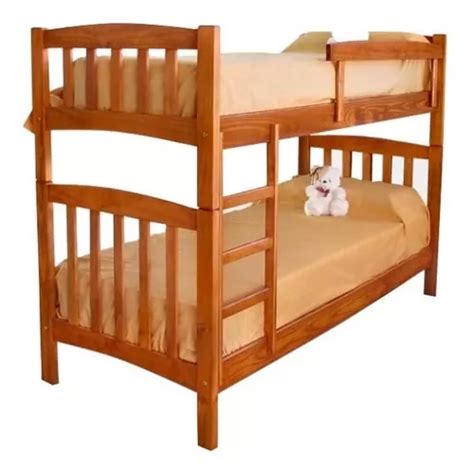 Cama Superpuesta Patria De Madera Modelo Eco Cedro Mercadolibre