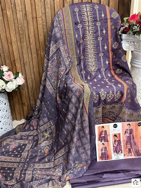 Mehbbob Tex Chevron Luxury Lawn Collection Vol Super Wholesale