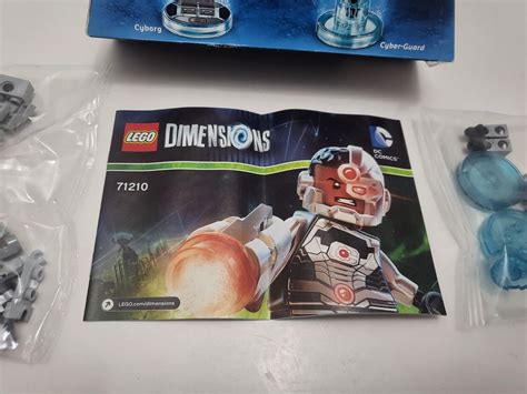 Open Box Lego Dimensions Cyborg Fun Pack Dc Comics Super Heroes