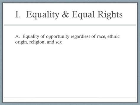 Civil Rights Lg I Will Explain The Concept Of Equality And Assess The Rights Of Citizens By