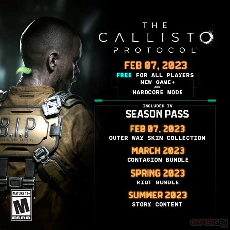 The Callisto Protocol Des Modes New Game Et Hardcore Gratuits D J