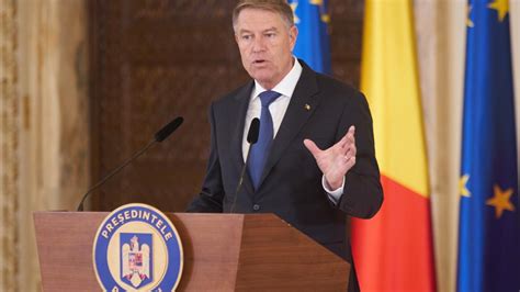 Klaus Iohannis Mesaj De Anul Nou Rom Nia Este O Ar Stabil