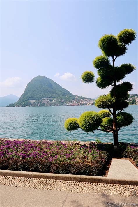 Relaxing In Parco Ciani Right By The Lake In Lugano Joy Della Vita