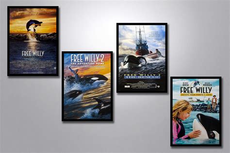 Free Willy Complete Poster Collection