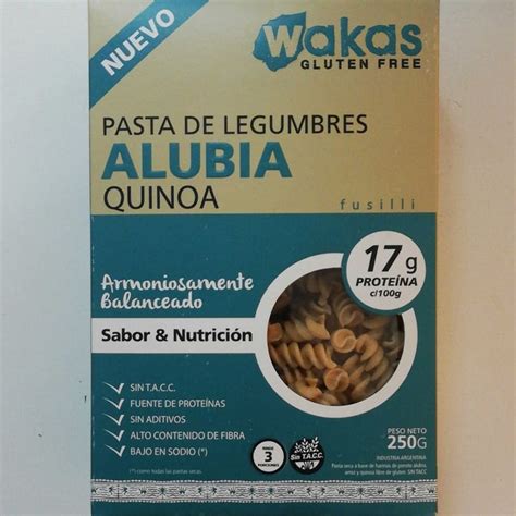 Wakas Pasta De Legumbres Alubia Y Quinoa Review Abillion