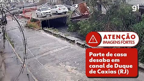 Parte De Casa Desaba Em Canal E Idosa Levada Pela Correnteza