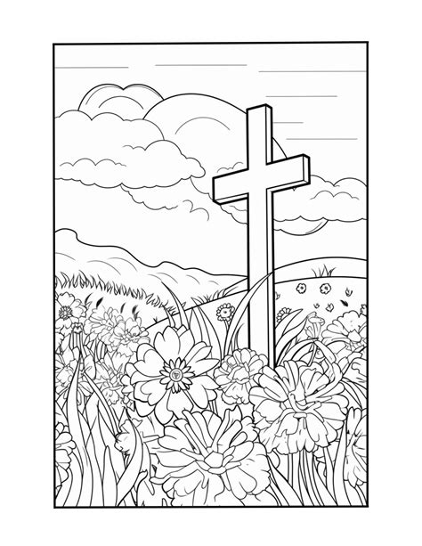 Easter Jesus Coloring Book Pages - Etsy