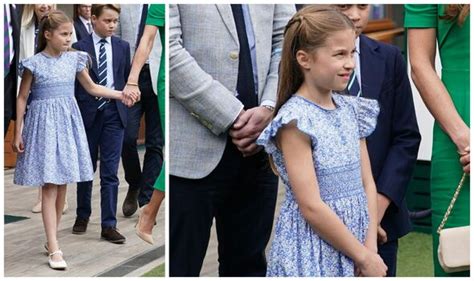 Princess Charlotte Makes Wimbledon Debut In Adorable Blue Dress