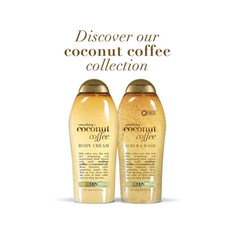 Ogx Coconut Coffee Scrub And Wash Boldproducts Usa