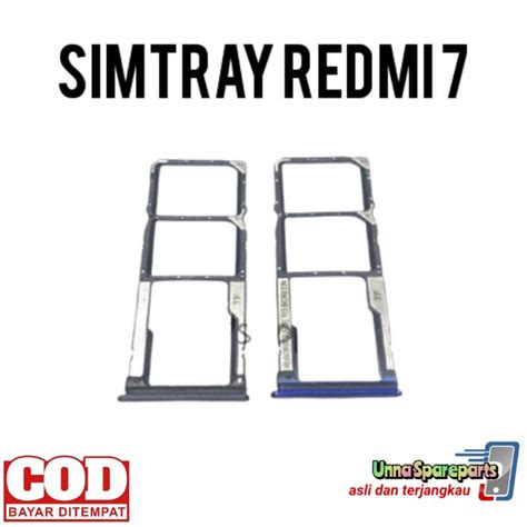 Jual Simtray Sim Lock Simlok Sim Card Xiaomi Redmi 7 Shopee Indonesia