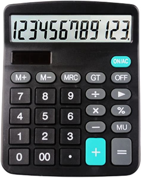 Amazon Pink Desk Basic Office Calculator Digit Dual Solar