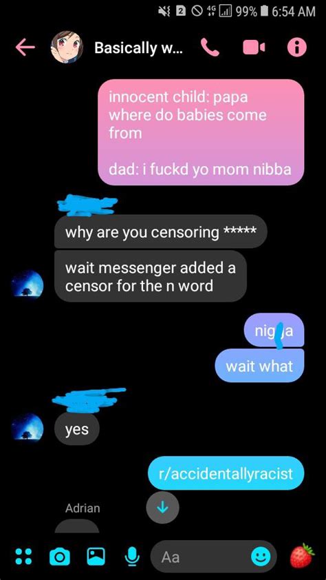 Oh God Oh Fuck R Accidentallyracist