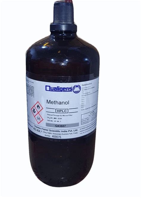 Qualigens Hplc Grade Methanol At Litre Dfpcl Hplc Methanol In