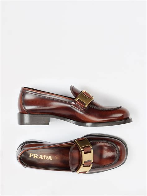 Prada Damen Slipper In Cognac Kaufen Zumnorde Online Shop