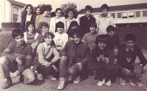 Photo De Classe 5eme B De 1981 Collège Jean Rostand Copains Davant