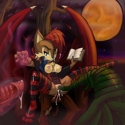 A Conjuring By Moonlight By Spazman Hentai Foundry