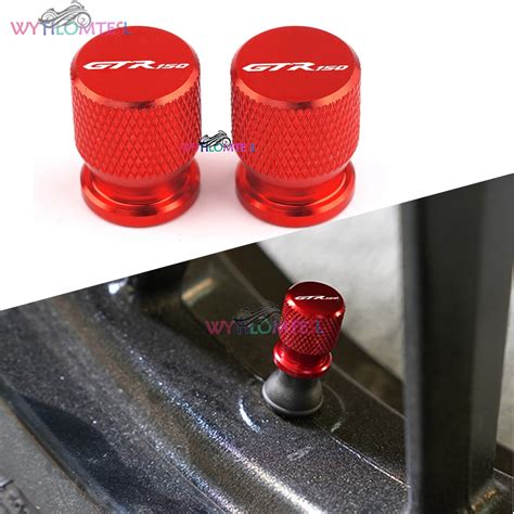 For Honda Supra Gtr Cnc Aluminum Motorcycle Wheel Tire Valve Caps