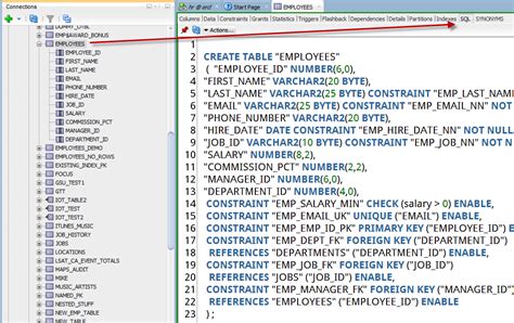 Oracle Sql Developer Configuring Object Ddl Scripts Thatjeffsmith Hot