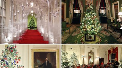 White House Christmas Decorations, Melania Unveils Patriotic Theme