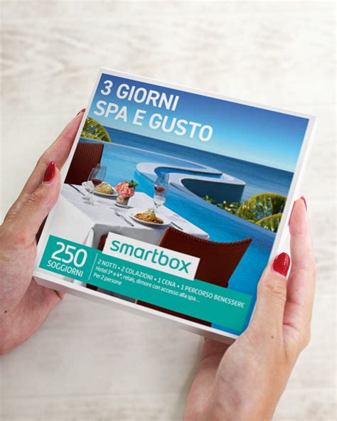 Cofanetto Smartbox Giorni Spa E Gusto Con Notti Con Colazione E