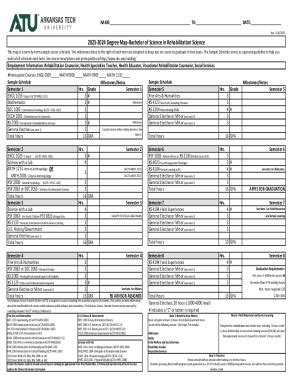 Fillable Online 2023 2024 Degree Map Bachelor Of Arts In Sociology Fax