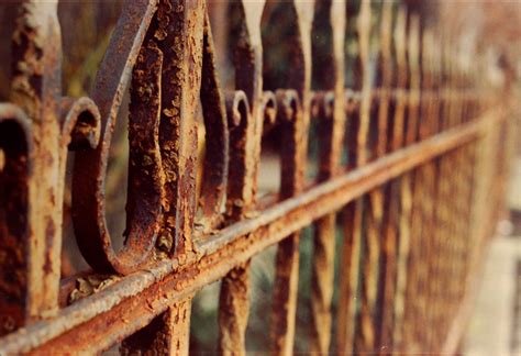 Rusty Fence by allsoulsnight on DeviantArt