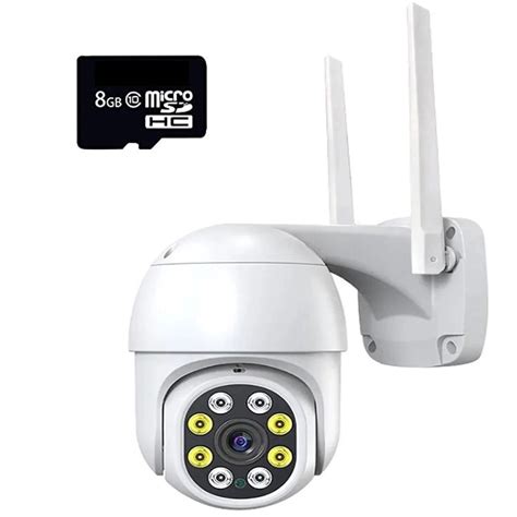 Home Security Smart Colour Night Vision Outdoor Camera + 8GB SD Card ...