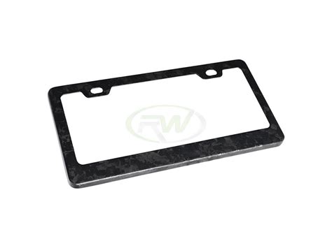 Forged Carbon License Plate Frame Us