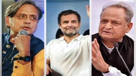 Congress Presidential Election News Gehlot Vs Tharoor Likely As