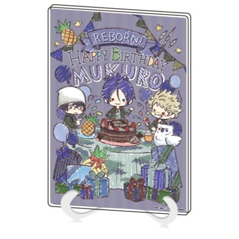 Cdjapan Acryl Artboard Katekyo Hitman Reborn Birthday Ver Mukuro