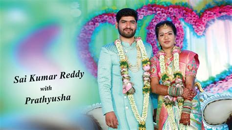 SAI KUMAR REDDY With PRATHYUSHA RECEPTION ON 13th FEB 2023 At 07 00