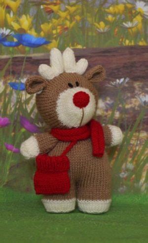 OhDeer Reindeer Knitting Pattern Knitting Pattern Knitting By Post