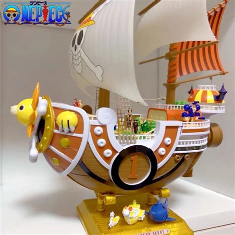 Bandai Anime One Piece Thousand Sunny Going Merry Boat Pvc Action