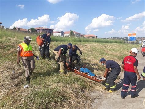 Pics Man Rescued After Being Trapped In Stormwater Drain For 18 Hours