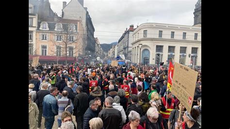 Manifestation Du Mars Clermont Ferrand Contre La R Forme Des