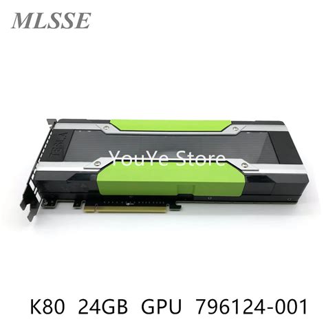 Original Nvidia Tesla K80 24gb Gpu J0g95a 796124 001 699 22080 0200 501 Png