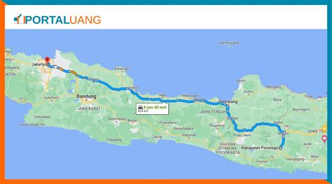 Ponorogo Jakarta Berapa Jam Dan Berapa Kilo Km